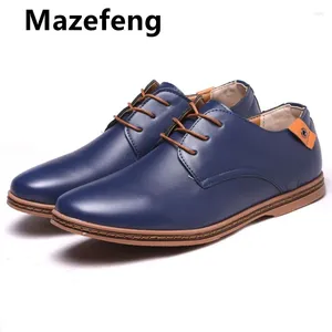 Chaussures décontractées 2024 Spring Suede en cuir Men Oxford Sneakers classiques Robe de chaussures confortable grande taille 39-48 Flats