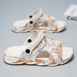 Casual schoenen 2024 Zomer lichtgewicht strand comfortabele man slippers niet-slip trend zachte sandalen voor mannen keuze jongens