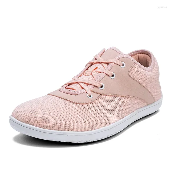 Chaussures décontractées 2024 larges pieds nus pour femmes en plein air minimaliste orteil marche exercice de course