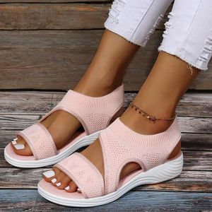 Zapatos informales 2024 Sandalias para mujeres Cáfridos de calzado de verano