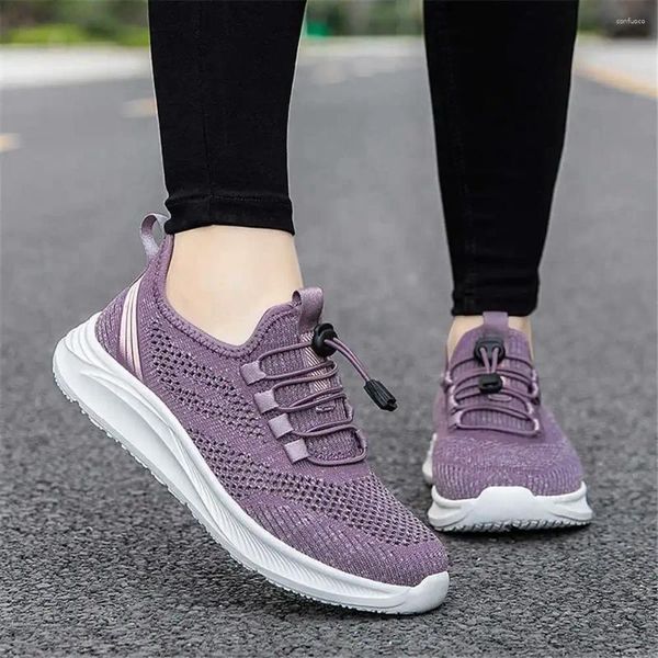 Chaussures occasionnelles 36-41 Numéro 37 Sneakers de course vintage des femmes Tenis Tenis Fast Sports Unique Supplies Ternis Trend Ydx2