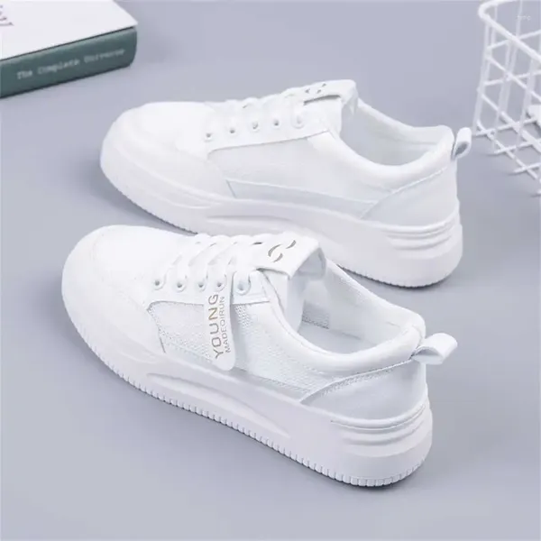 Chaussures décontractées 38-39 Numéro 37 Sneakers Femme Couleurs Vulcanize Modèles Mesdames White Trainers Sports 2024 Ternis mignon Dropshiping