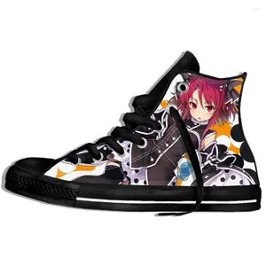 Chaussures décontractées Arrivée anime mondaiji hommes femmes baskets harajuku style plimsolls respirant haut haut de gamme