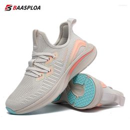 Chaussures décontractées Baasploa léger course pour femmes concepteur maille baskets à lacets femme Sports de plein air chaussure de Tennis