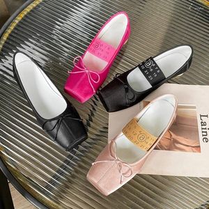 Zapatos informales Ballet Slip-On Flats Emports Shalé de mujeres Summer Summer Dancing Mary Janes Daily Ladies Dance Room