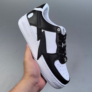 Chaussures décontractées bap OS Designer Sta Trainers Sports Sneakers Shoe Black Classic Men Femmes 36-46