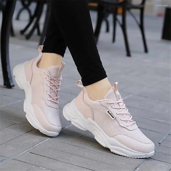 Zapatos informales Beige suela plana mujer gimnasio zapatillas vulcanizadas para mujer moda tenis mujer 2024 deporte Pretty Basquet