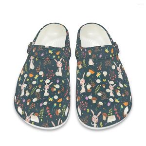 Zapatos informales Beliodome, zapatillas con diseño de setas, zuecos para jardín para mujer, sandalias de casa de verano para mujer, chanclas de playa planas y transpirables