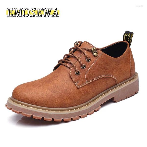 Chaussures décontractées Big Size 37-47 Automne respirant des hommes de qualité Oxford Top Quality Men Men de mode Fashion Travail