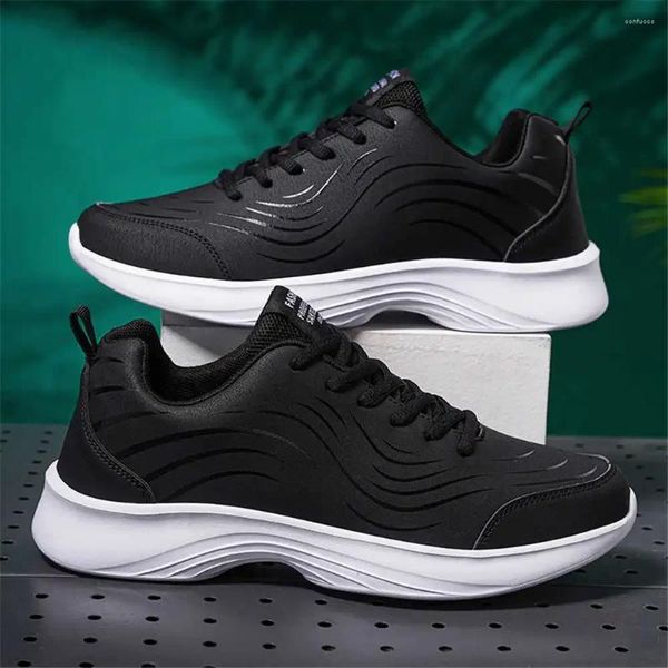 Zapatos informales Gran tamaño Round Foot Fits Sneakers Vulcanize Boots 45 Men's Golf Sports Collection Factory Tenus Deadlift