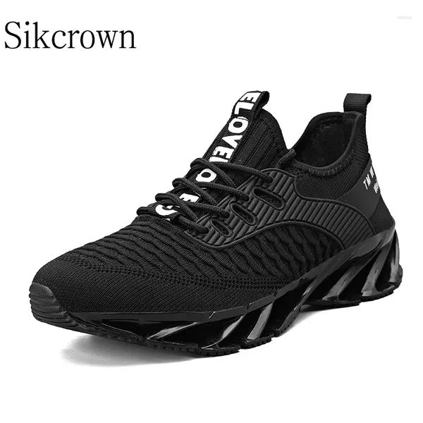 Chaussures décontractées Black Light Light For Men Sneakers confortable Mesh Mesh Fashion Fashion Men's Big Taille 39-45
