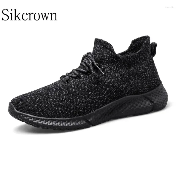 Chaussures décontractées Black Running For Men Ultralight Brewable Lightweight Male Male Male Sneakers Mesh Mesh Summer Flats Outdoor 2024