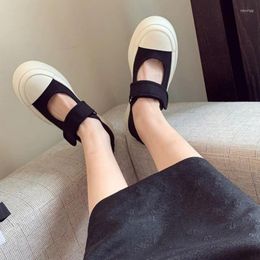 Casual Schoenen Brand Design Leisure Mary Janes Gemengde Kleuren Vrouwen Ronde Neus Dikke Zool Zapatos Mujer Lage Hakken Chaussures Femme