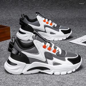 Casual schoenen Ademend Damyuan Men Mesh Light Personality Sneakers Breien Wevende Teniz Zapatos Casuales de los Hombres