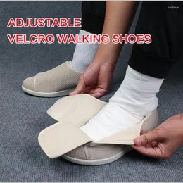 Zapatos casuales de malla transpirable para caminar bucle de gancho para caminar de cuatro estaciones de gran tamaño, pareja europea americana