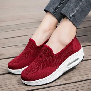 Zapatos informales transpirables con Tacón de Cuña, zapatillas rosadas, zapatos planos de Golf para mujer, zapatillas deportivas para niñas, zapatos deportivos Tensi Teni, comodidad para pies anchos