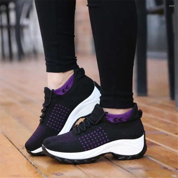 Zapatos informales con cuña transpirable para mujer, zapatillas vulcanizadas talla 51, lujo, What's 2024, deportes, Sepatu Factory Tenid