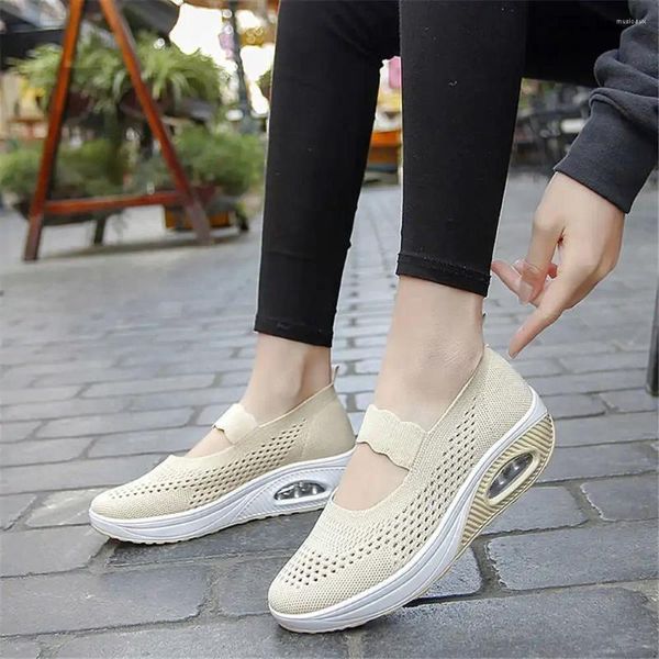 Chaussures décontractées Camp High Wedge Designer Trainers Femmes Vulcanize White Sport Sneakers Femme Sports Loffers Advanced Basquette