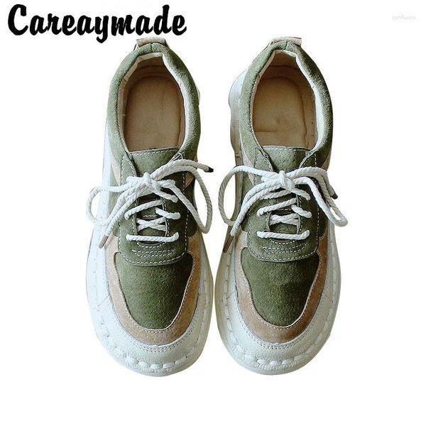 Careaymade – chaussures décontractées à semelles basses, à l'origine Mori, pour loisirs, littérature et Art rétro, chaussures simples pour étudiants