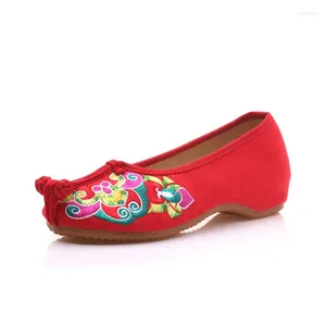 Casual schoenen Chinese stijl opera geborduurde doek etnische lente herfst