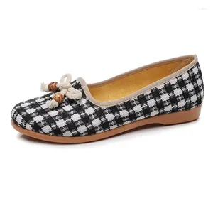 Casual Schoenen Cresfimix Sapatos Femininas Dame Leuke Zoete Lichtgewicht Strikje Slip Op Platte Loafers Voor Lente Zomer Vrouwen A498