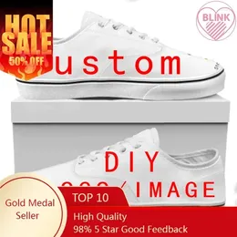 Zapatos casuales de pareja personalizada Nombre de texto de texto Pintado para unisex High Top Canvas Women Drop Free Drop Ladies Sneakers Diy