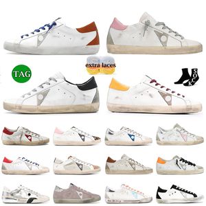 Chaussures décontractées Clients Golden Super Gooseity Star Italie Marque Baskets Super Star luxe Dirtys Sequin Blanc Dirty Designer Baskets Taille 35-46