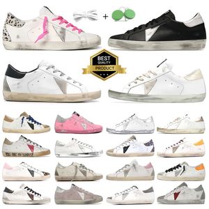 Clientes de zapatos informales Golden Super Gooseity Star Italy Sneakers Super Star Luxury Dirtys Sequin White Dirty Designer Dirty Sneakers