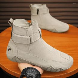 Zapatos casuales cyytl para hombre de cuero plataforma de zapatillas de zapatillas diseñador de moda de moda