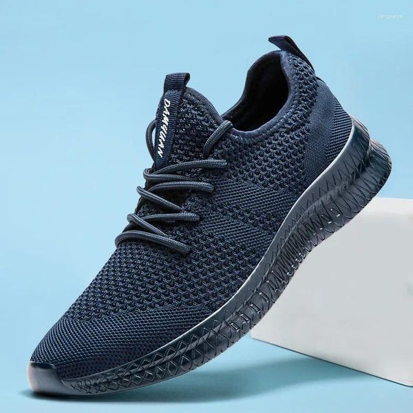 Zapatos casuales Damyuan Men Mesh Sports zapatillas de deporte transpirable Slip-On FOOFR ATLETIC ATLETIC FOGGING FOETWear Tennis masculino