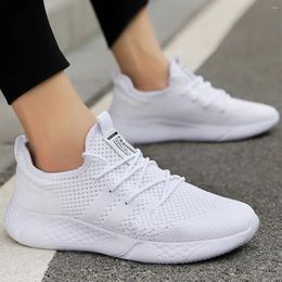 Casual schoenen Damyuan heren sneakers gebreid atletische sport Lichtgewicht mannelijke joggingtrainers Antislipschoenen Gevulkaniseerd tennis