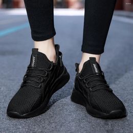 Chaussures décontractées damian femmes courir respirant de taille plus taille pour hommes baskets blancs sports de marche
