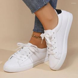 Zapatos casuales Desginer 2024 Mujeres Sneaker Estudiantes transpirables Niña deportiva malla plana blanca vulcanize mujer