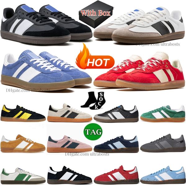 Spezails Designer Sneakers Handball aluminium blanc noir nuage de gomme claire chaussures brunes rose nocre bleu vert vif vert marine gris rouge chaussures crème sable