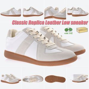 Designer Casual Chaussures MM6 Sneakers Hommes Femmes Sneaker Baskets En Cuir Entraîneur Semelle En Caoutchouc Sneaker Chaussure De Course En Plein Air Avec boîte