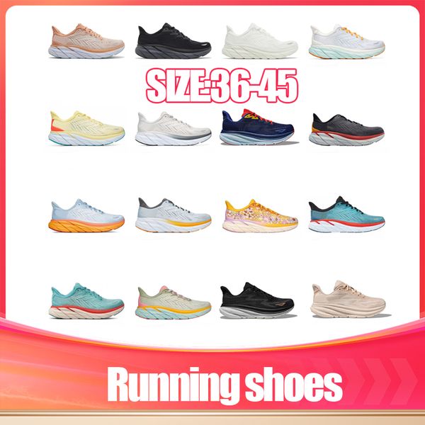 Zapatos casuales diseñador zapatos para correr hombres para mujeres blancas blancas grises amarillos amarillos entrenadores de naranja 2024 zapatillas para correr atleta respirable carrera corriendo