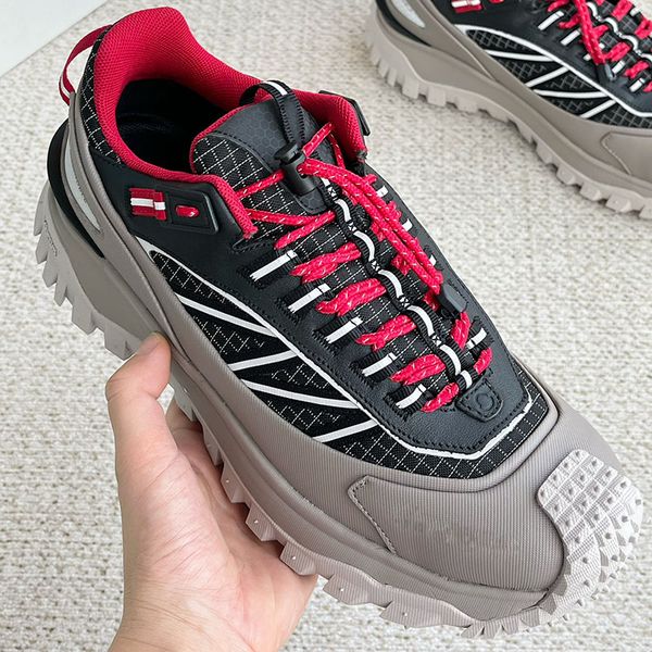 Chaussures décontractées Designer Trailgrip Gtx Baskets de montagne Tous temps Hommes Femmes Imperméable Noir Blanc Rouge Vert Gris Camping en plein air Low Top Chaussures de randonnée