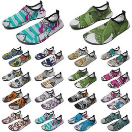 Chaussures décontractées DIY MEN FEMMES CUSTUMAGE Water Shoe Fashion personnalisée Sneaker Multi-couleur410 Mentes Outdoor Sport Trainers51 IZED S506 S223 S