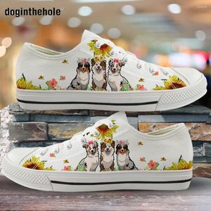 Zapatos informales Doginthehole Border Border Collie Puppy Cachor