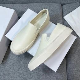 Casual schoenen donna-in platform Loafers vrouwen witte platte luxe echte schapenvacht zachte ronde teen slip op vrouwelijke minimalist