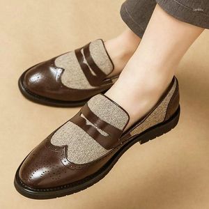 Casual schoenen EAGSITY Stripe Comfort Loafer voor heren Derby instapsneaker met veters Werk Street Style