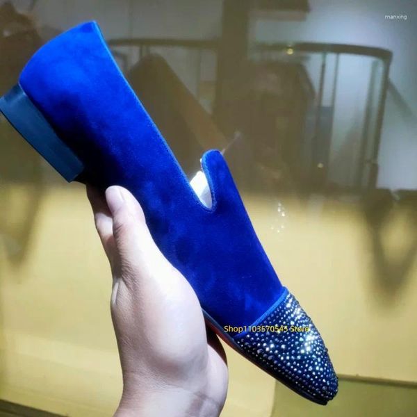 Chaussures décontractées européen et américain Diamond Diamond Low Cut's Fashion's Fashion Geothere Cuir Single