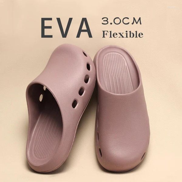 Chaussures décontractées Eva obstruant le slip-on fonctionnant ultra léger sommage infirmier dentiste jardin vétérinaire de chaussures extérieures