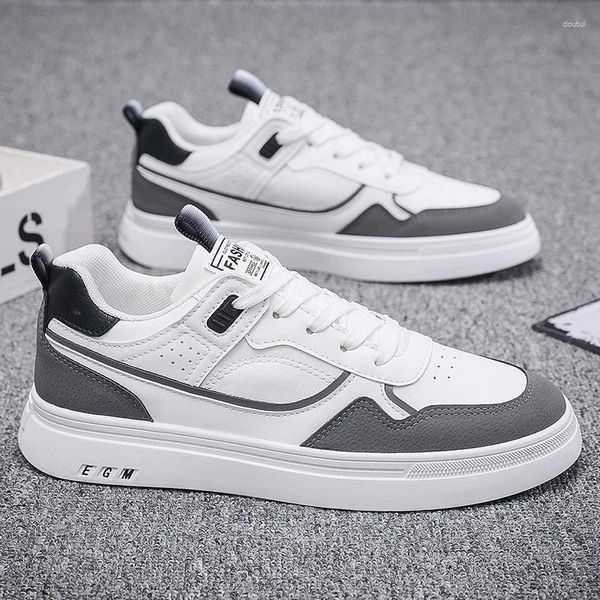 Zapatos informales, zapatillas de deporte de estilo explosivo para hombre, calzado deportivo minimalista a la moda para las cuatro estaciones, calzado de vestir resistente para hombre