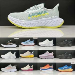 Chaussures décontractées célèbres Hokah x3 One Carbon 9 Femmes Running Golf Shoes Bondis 8 Athletic Fashion Mens Chaussures Taille 36-45