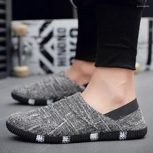 Chaussures décontractées mode Homme respirant glisser pour les baskets faites à la main