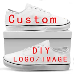 Chaussures décontractées Fashion Custom Men's Women Vulcanize classique haut haut toile Summer Men Flat Sneakers Winter Drop