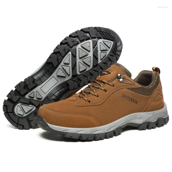 Zapatos casuales de moda caminata grande gran tamaño 49 para hombres trepadores zapatillas de deporte al aire libre trekking montaña calzada