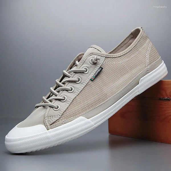 Zapatos casuales Moda Sandalias de verano Caminar Hombres Sudor-Absorbente Transpirable Malla de aire para zapatillas de deporte