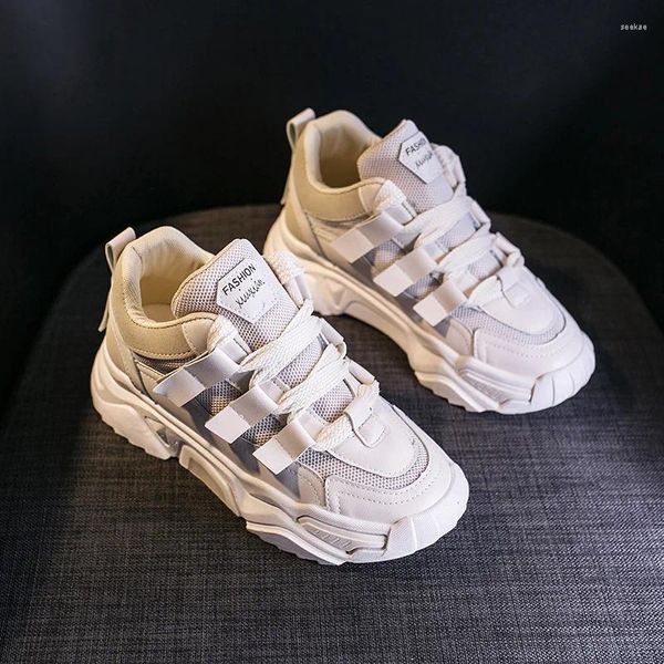 Chaussures décontractées Fashion Femmes Tenis Sapato Sapatos Feminino Platforme Femme Sneakers Goth 2024 Bottomé